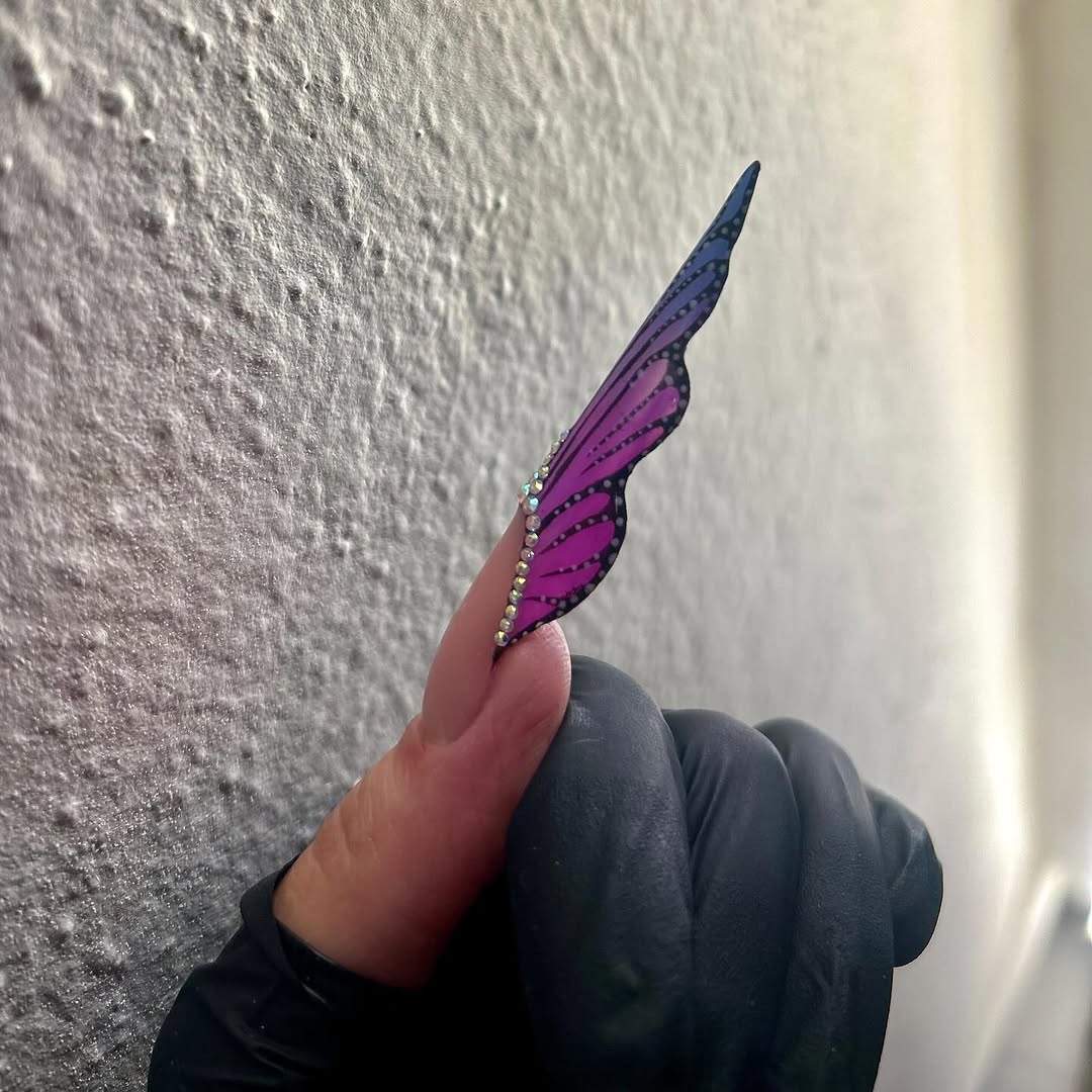 Nail art geometrica